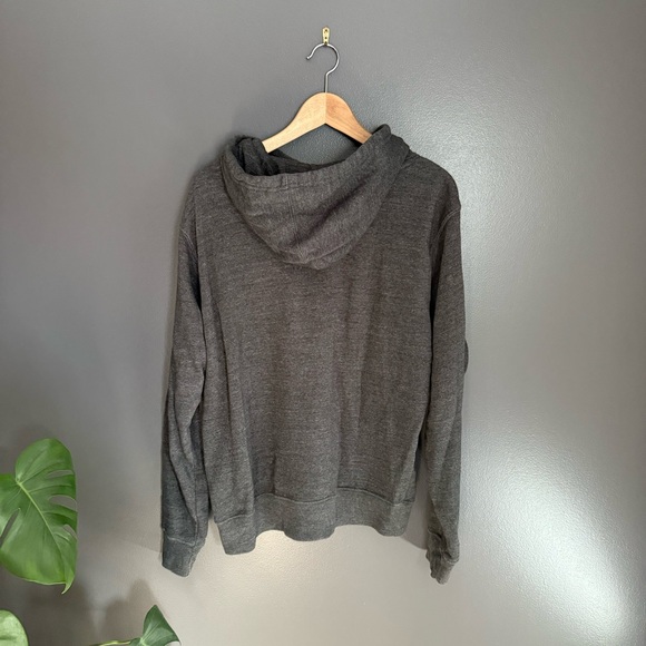 Barstool Sports Logo Hoodie in Gray Size Large - Picture 3 of 4